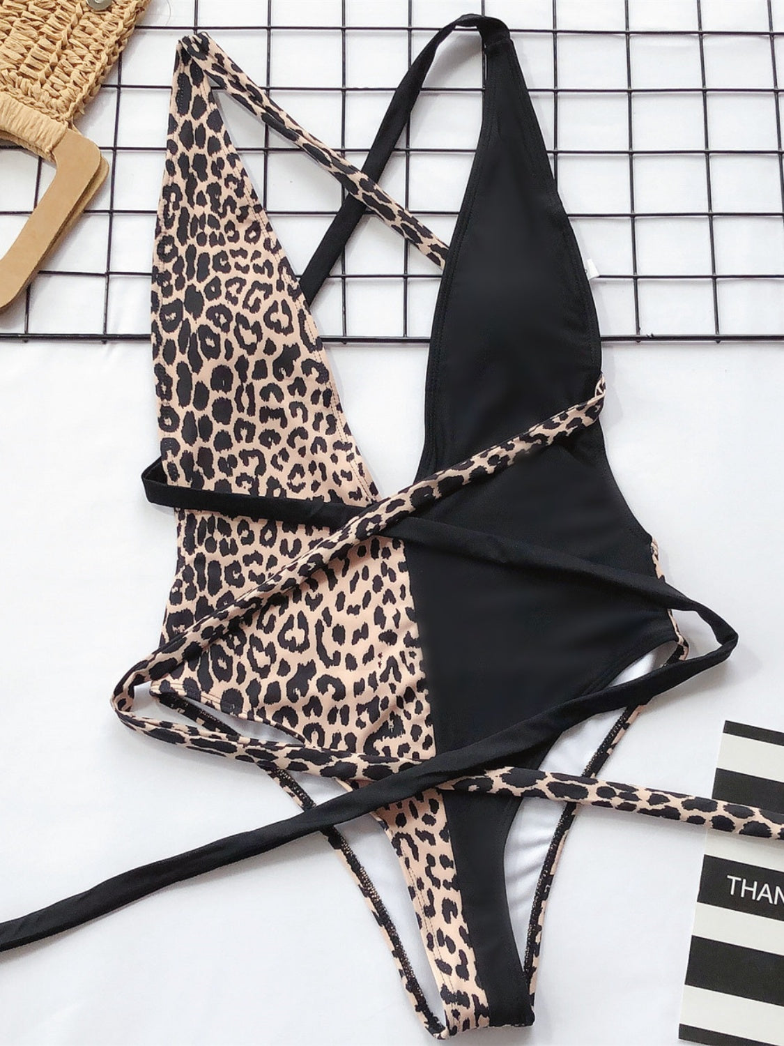 Unleash Your Wild Side: The Animal Print One-Piece That Roars Confidence