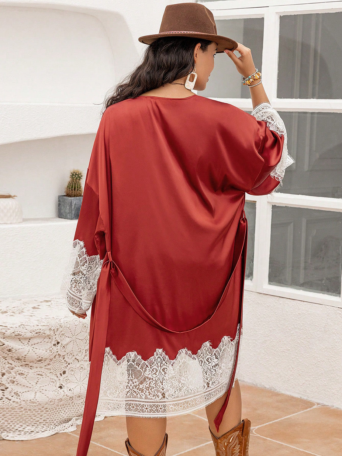 Dreamy Desire: Plus Size Robe ππ₯