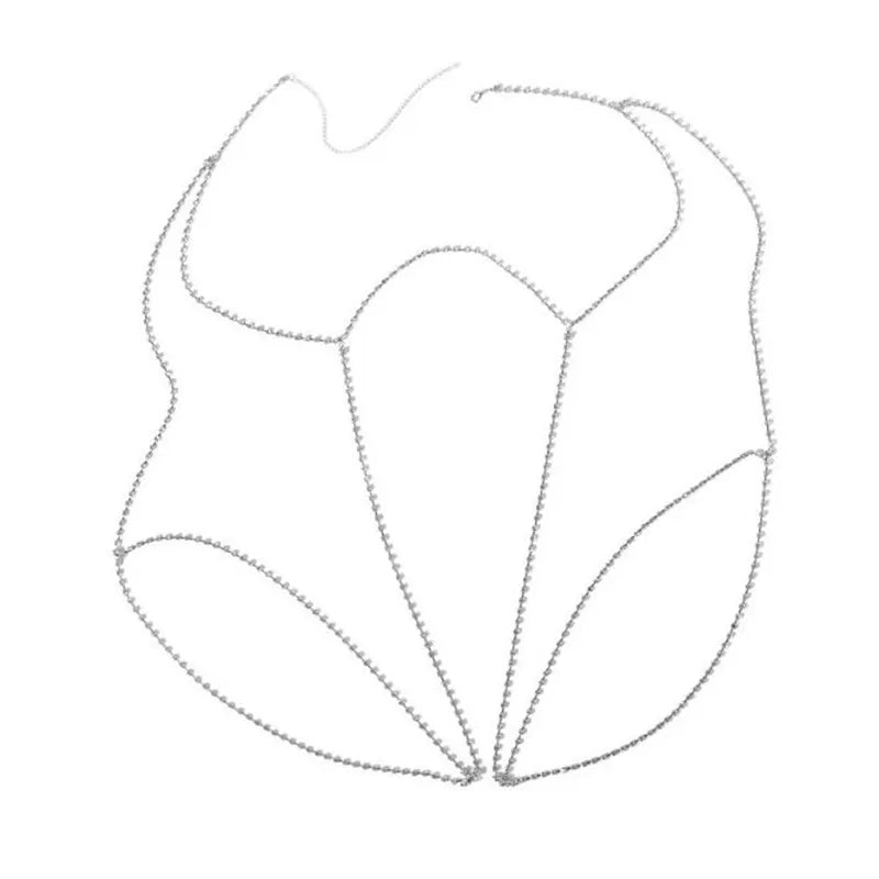 Twice the Love: Romantic Double Crystal Thigh Charm