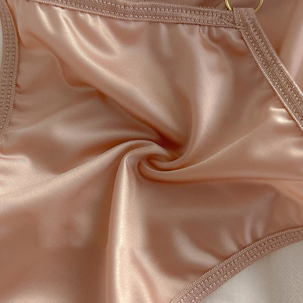 Silk and Lace Desire: The Thong That Seduces with Every Detail
