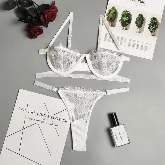 Sun-Kissed Seduction Two-Piece Lingerie Set βπ»