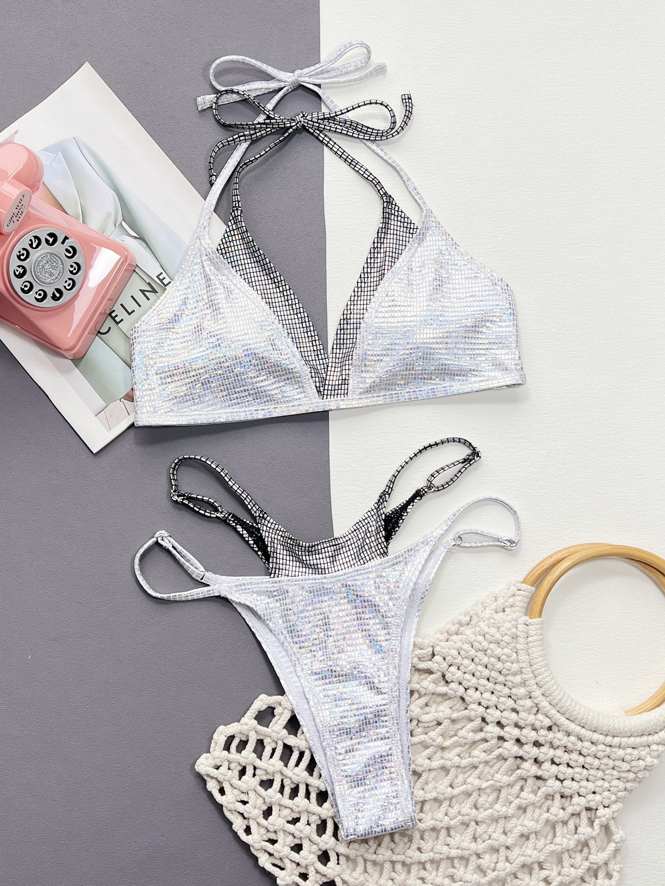 Glow Up: The Shimmer Layered Bikini That Steals the Spotlight