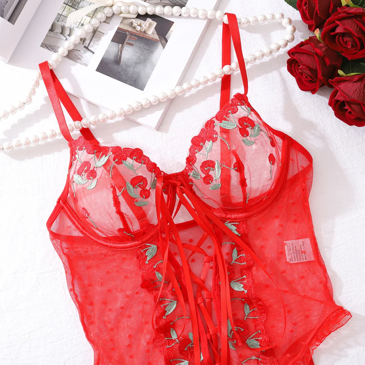 Be my Valentine Bodysuit Lingerie